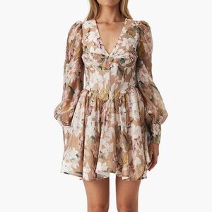 Bardot Floral Minidress